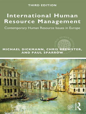 cover image of International Human Resource Management
